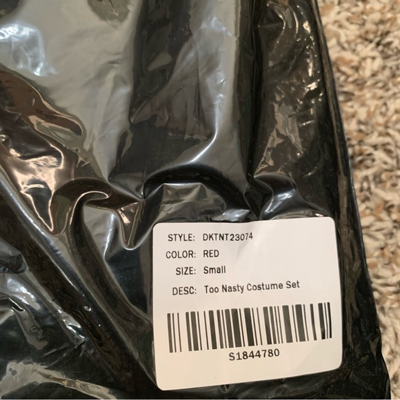 Dolls Kill Trickz N' Treatz Christina Aguilera Dirty Costume, Size Small, New - Picture 3 of 6